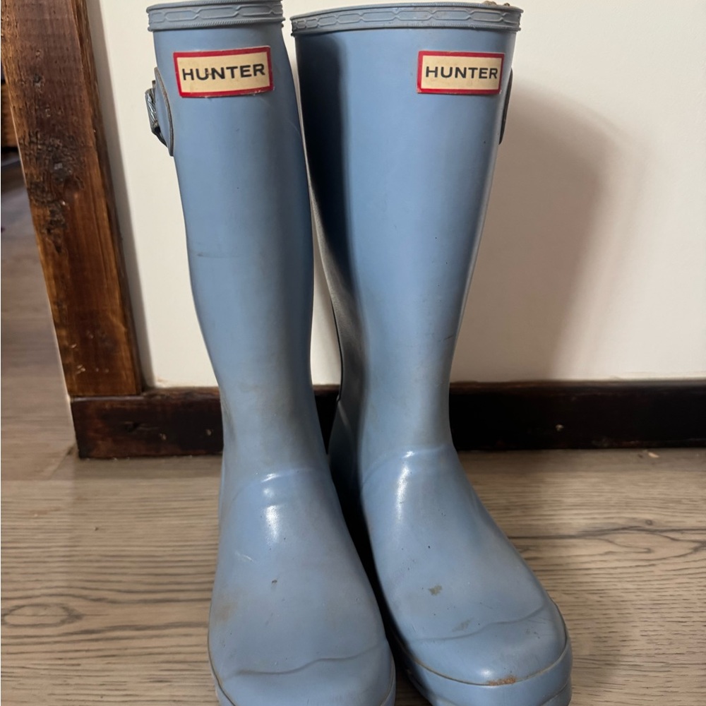 Hunter Classic Sky Blue Boots